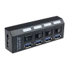 Hub USB 3.0 Superspeed 4 Port có công tắc - Tốc độ cao, Giá ưu đãi 97.500₫ 3
