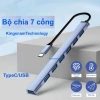 Hub USB 3.0 Type C 7 trong 1 OTG tốc độ cao chuột bàn phím PC giá 62.000₫