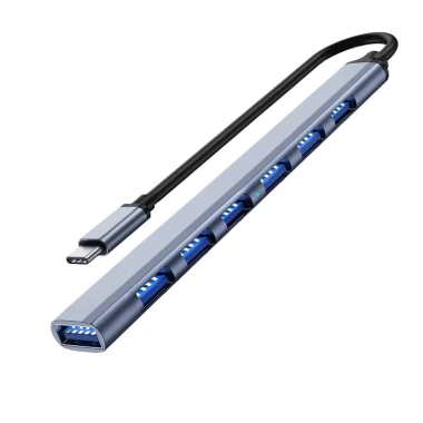 Hub USB 3.0 Type C 7 trong 1 OTG tốc độ cao chuột bàn phím PC giá 62.000₫