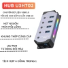 Hub USB 3.0 U3H702 Hợp Kim Nhôm LED RGB – Truyền Dữ Liệu Tốc Độ Cao Đa Năng, Giá 539.000₫ 10
