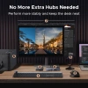 Hub USB 3.0 UGREEN 2 vào 7 ra, 5Gbps, kèm nguồn và OTG, chia sẻ đa thiết bị 4