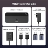Hub USB 3.0 UGREEN 2 vào 7 ra, 5Gbps, kèm nguồn và OTG, chia sẻ đa thiết bị 8