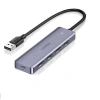 Hub USB 3.0 Ugreen 50.985 - 1 ra 4 cổng, hỗ trợ nguồn phụ USB-C 5V, tốc độ cao, giá ưu đãi 239.900₫