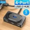 Hub USB 3.0 và Type C 4 cổng, dây nguồn Type C, thiết bị công suất lớn - 159.000₫