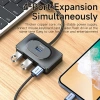 Hub USB 3.0 và Type C 4 cổng, dây nguồn Type C, thiết bị công suất lớn - 159.000₫ 2