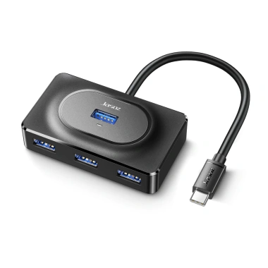 Hub USB 3.0 và Type C 4 cổng, dây nguồn Type C, thiết bị công suất lớn - 159.000₫