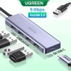 Hub USB 4 cổng USB 3.0 + nguồn USB Type-C Ugreen 50.985 - Giá chỉ 260.000₫
