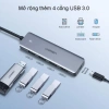 Hub USB 4 cổng USB 3.0 + nguồn USB Type-C Ugreen 50.985 - Giá chỉ 260.000₫ 3