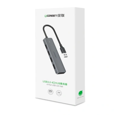 Hub USB 4 cổng USB 3.0 + nguồn USB Type-C Ugreen 50.985 - Giá chỉ 260.000₫ 9