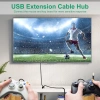 HUB USB 5 trong 1 tốc độ 5Gbps - Ổ cắm mở rộng đa cổng màu hồng, giảm giá 128k 6
