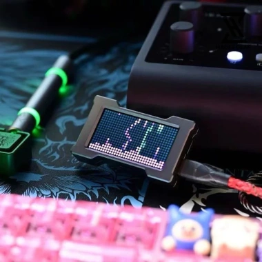 Hub USB 8K Gaming HM Lab Màn IPS 8K Vỏ nhôm CNC hỗ trợ Polling Rate giá chỉ 315k 4