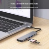 Hub USB C 6 trong 1 (3 trong 1) cho MacBook Air/Pro M1‑M4 – Chuyển đổi đa năng, giảm giá 20% 5
