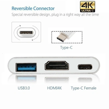 Hub USB C 6 trong 1 (3 trong 1) cho MacBook Air/Pro M1‑M4 – Chuyển đổi đa năng, giảm giá 20% 8 Hub USB C 6 trong 1 (3 trong 1) cho MacBook Air/Pro M1‑M4 – Chuyển đổi đa năng, giảm giá 20% 8