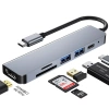 Hub USB C 6 trong 1 (3 trong 1) cho MacBook Air/Pro M1‑M4 – Chuyển đổi đa năng, giảm giá 20% 10