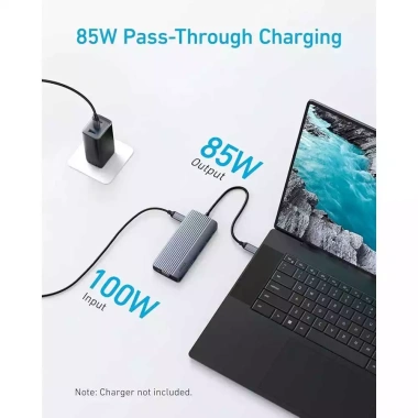Hub USB-C Anker 10 trong 1 A83C2 - Dual-Display HDMI 4K@30Hz, VGA 1.080p, PD 100W, 5Gbps - Giá chỉ 990.000₫ 2