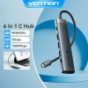 Hub USB-C Vention 5 trong 1 - HDMI 4K, 100W PD, Thunderbolt 3 với 3 USB 3.0 - Giảm giá 309.000₫