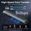 Hub USB-C Vention 5 trong 1 - HDMI 4K, 100W PD, Thunderbolt 3 với 3 USB 3.0 - Giảm giá 309.000₫ 4
