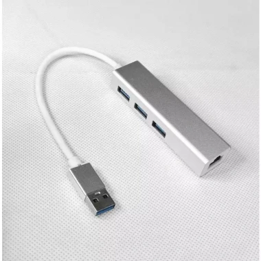 Hub USB GIGABYTE 3 Cổng USB 3.0 và 1 Cổng LAN 100Mbps Vỏ Nhôm - Giá 48.000đ 4