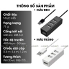 Hub USB Micofi 4 Cổng USB 3.0 5Gbps, Ổ Cắm Điện, Đèn LED - Giá 75.000 VND 8