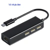 Hub USB sang Ethernet LAN Type C cho Laptop, chia cổng USB - Giá 45.000 VND 2