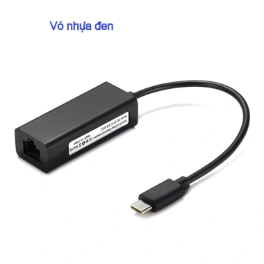 Hub USB sang Ethernet LAN Type C cho Laptop, chia cổng USB - Giá 45.000 VND
