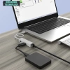 Hub USB sang Ethernet LAN Type C cho Laptop, chia cổng USB - Giá 45.000 VND 6