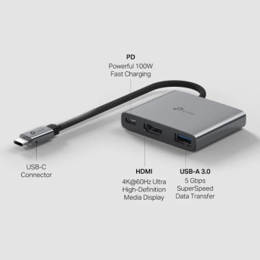 HUB USB TP-Link UH3.020C 3 Cổng USB Cho PC Laptop - Giá 370.000 VND Giảm 18%