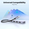 Hub USB Type C 4 Port Ugreen 70.336 CM219 USB 3.0 Trợ Nguồn 5V Ưu Đãi 285.000 VND 5