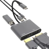 Hub USB Type C 5in1 HDMI 4K Dual màn hình và audio, chuyển đổi Type C cho Mac, laptop, điện thoại Giá 48.000 3