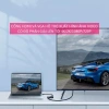 Hub USB Type C 5in1 HDMI 4K Dual màn hình và audio, chuyển đổi Type C cho Mac, laptop, điện thoại Giá 48.000 5