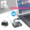 Hub USB Type C 5in1 HDMI 4K Dual màn hình và audio, chuyển đổi Type C cho Mac, laptop, điện thoại Giá 48.000 6