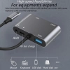 Hub USB Type C 5in1 HDMI 4K Dual màn hình và audio, chuyển đổi Type C cho Mac, laptop, điện thoại Giá 48.000 7