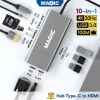 Hub USB Type-C 7-8-10 cổng HDMI cho MacBook iPad Dell XPS - Giá 158.200 VND