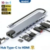 Hub USB Type-C 7-8-10 cổng HDMI cho MacBook iPad Dell XPS - Giá 158.200 VND 3