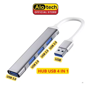 Hub USB và Type C 3.0 tốc độ cao, cổng OTG chia USB, mở rộng kết nối Laptop PC - Giá ưu đãi 40.900₫