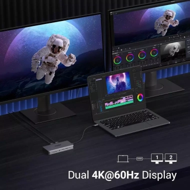 Hub USB‑C đa năng Ugreen 15.965 CM681/CM179 – Chính hãng, giảm 20% còn 949.000₫