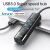 Hub USB/Type-C Jasoj F116/F117 - Chuyển Đổi 4 Cổng USB 3.0 Có Nguồn, Bảo hành 18 tháng, Giá ưu đãi 172k