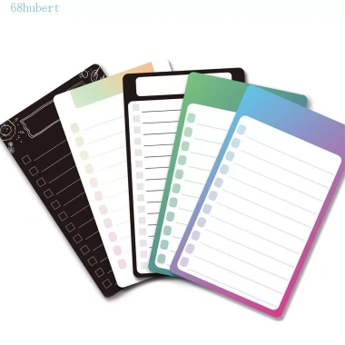 HUBERT Tủ Lạnh Notepad - Sổ ghi nhớ, danh sách mua sắm, nhãn dán PET, bảng tin thực đơn, giảm 23 chỉ 44.660đ