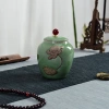 Hũ/Bình đựng trà sứ 300ml họa tiết hoa sen, thiết kế tinh tế - Giá ưu đãi 99.000₫ 10