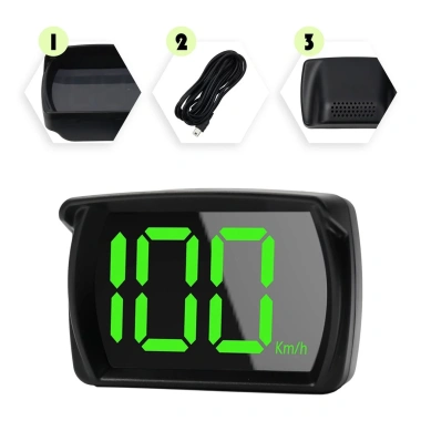 HUD GPS EHES Hiển thị tốc độ kỹ thuật số ô tô - Giá 151.532 VND