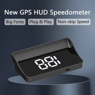 HUD GPS Head Up Display tốc độ ô tô kỹ thuật số, odometer, tốc độ nhanh - Giá 112.414 VND