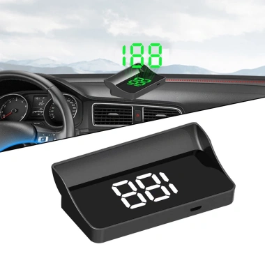 HUD GPS Head Up Display tốc độ ô tô kỹ thuật số, odometer, tốc độ nhanh - Giá 112.414 VND