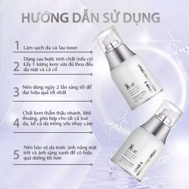HuGi Kem B5 Dưỡng Ẩm Cấp Nước 30g - Phục Hồi, Làm Dịu, Sáng Da, Ngừa Lão Hóa - 339k 4