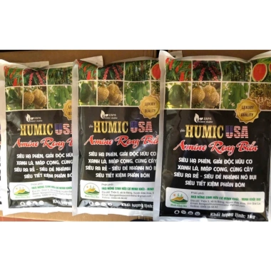 Humic USA + Amino Rong Biển 1kg - Kích rễ, Giải độc đất, Cân bằng pH, Xanh lá mập cọng - Giá chỉ 91.000₫