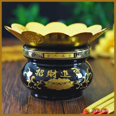 Hứng tàn đón Tàn hương, bát nhang, lư nhang mạ nhôm đủ kích cỡ - Đồ thờ Bình An 16.000 (giảm từ 20.000) 8