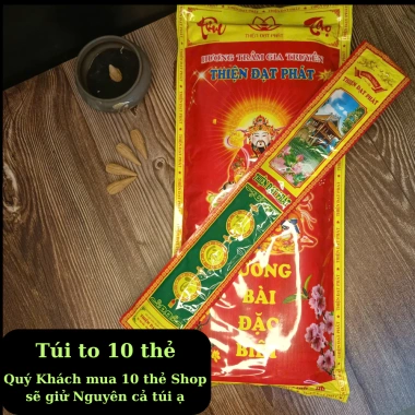Hương Bài Đậu Tàn Trắng 330 Nén Hương Nhang Cao Cấp - Thơm Ngát Tự Nhiên, Nhang Sạch Chính Hãng - 89.000 VND