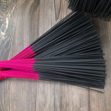 Hương Đen Làng Chóa 500 cây 38cm - Nhang Trám Đen, Hương Cổ Truyền, 60-90 phút, chỉ 45.000 VND