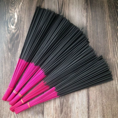 Hương Đen Làng Chóa 500 cây 38cm - Nhang Trám Đen, Hương Cổ Truyền, 60-90 phút, chỉ 45.000 VND