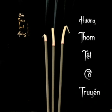 Hương Đen Mùi Tết - Bảo Trầm Linh Hương Nhang 35k Trám Thơm Tự Nhiên Đồ Thờ Cúng 5