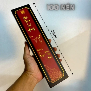 Hương Đen Mùi Tết - Bảo Trầm Linh Hương Nhang 35k Trám Thơm Tự Nhiên Đồ Thờ Cúng 8